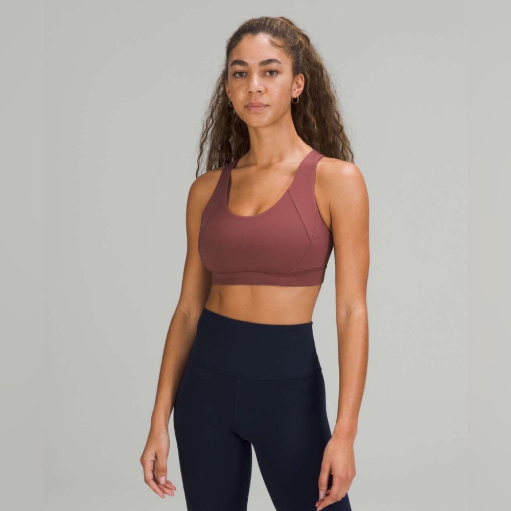 Lululemon Free to Be Elevated Bra *Light Support, DD/DDD(E) Cup in Smoky Red - Picture 3 of 16